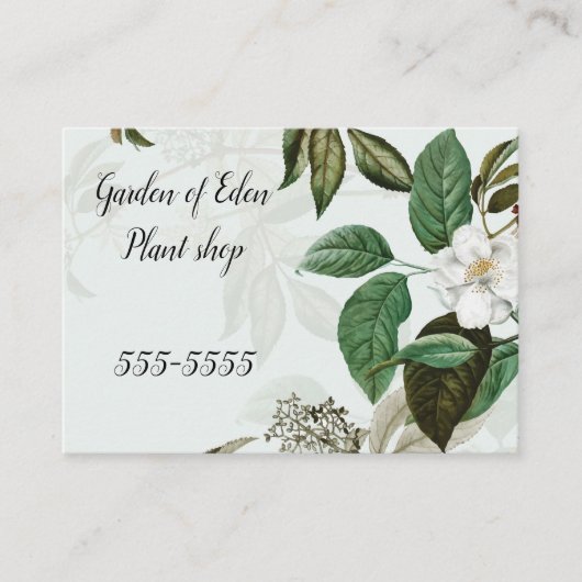 Puissant, 3,5" x 2,5" carte de visite (Devant)