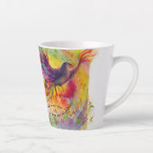 Puissant Dieu/Vent 12 oz. Latte Mug (Droite)