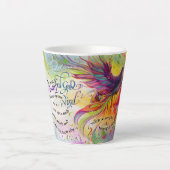 Puissant Dieu/Vent 12 oz. Latte Mug (Devant)