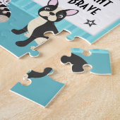 Puissant noir et brave garçon Jigsaw Puzzle Puzzle (Côté)