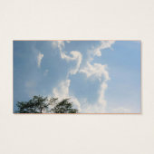 Puissant nuages blancs Nature (Dos)