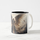 Puissant St Michael l'archange café Mug (Devant droit)