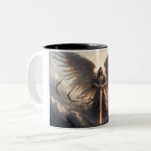 Puissant St Michael l'archange café Mug (Devant gauche)
