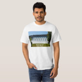 Puissant T-shirt du barrage Rock Table (Devant entier)