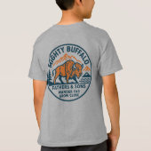 Puissant T-shirt pour les jeunes Buffalo (Dos)