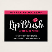 Puissante carte de conseils de soins postérieurs à (Devant)