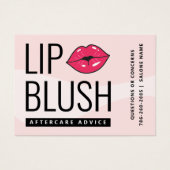 Puissante carte de conseils de soins postérieurs à (Devant)