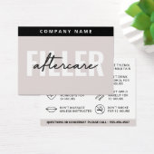 Puissante carte de soins de fin de remplissage (Bureau)