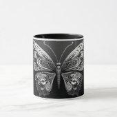Puissante conception papillon Ceramig Mug (Centre)
