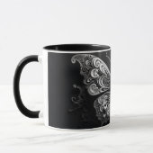 Puissante conception papillon Ceramig Mug (Gauche)