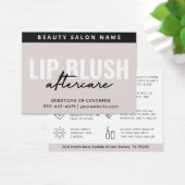 Puissante Crème Lavée Lève Après Soin Carte d'Inst (Bureau)