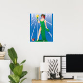 Puisse affiche "Liberté" (Bureau à domicile)