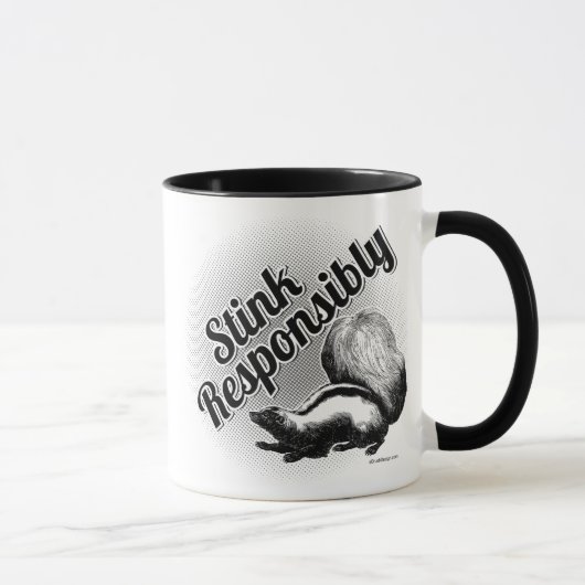 Puisse de manière responsable Mug (Droite)