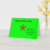 Puisse Dieu bénir les cartes du jour de ta mère (Fleur jaune)