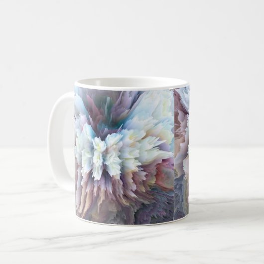 Puisse Fleurs Art Mug (Devant gauche)