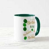 Puisse joyeux anniversaire Mug (Devant droit)