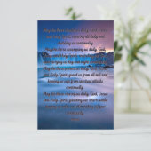 Puisse La Carte De Voeux Plat De Prière Des Trois  (Debout devant)