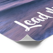 Puisse le chemin que je suis Beach Poster (Coin)