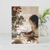 Puisse ta carte de Noël (Debout devant)