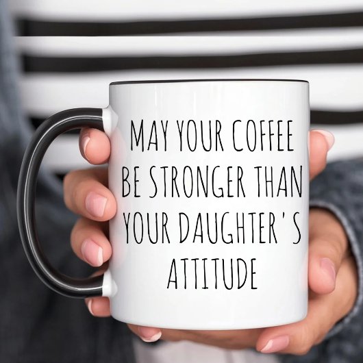 Puisse Votre Café Être Plus Forte Mug Drôle Maman 