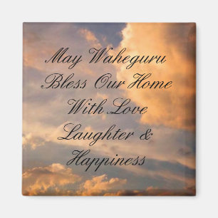 Puisse Waheguru bénir notre aimant domestique