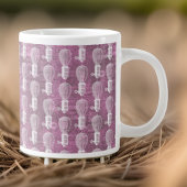  puistroze steampunk lightbulb Patroon Extra Grote Beker