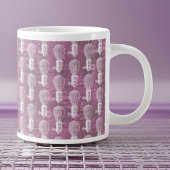  puistroze steampunk lightbulb Patroon Extra Grote Beker