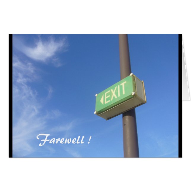 puits de sortie (Devant horizontal)