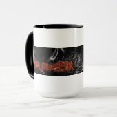 Puits de Vape - bannière - tasse (Devant gauche)