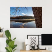 Puits légers sur l'eau à Haviland Cove Poster (Bureau à domicile)