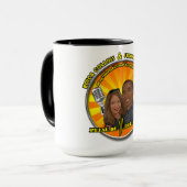 Puits Officiels Du Peuple Podcast Launch Mugs (Devant gauche)