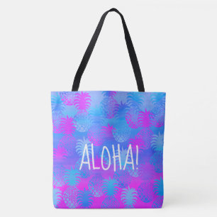 Pukana Hawaiian Aloha Pineapple Peri Beach Draagtas