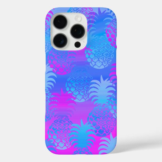 Pukana Hawaiian Ananas Sunset Blend Peri Case-Mate iPhone Case (Achterkant)