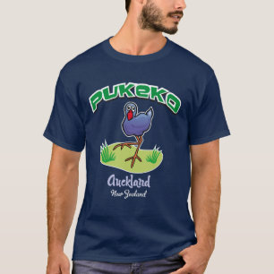 Pukeko Auckland T-shirt (Donker)