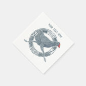 Pukeko NZ Servet (Hoek)