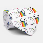 Puking Rainbows Stropdas (Opgerold)