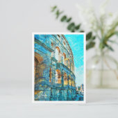 Pula Kroatië Mooi olieverflandschap Briefkaart (Staand voorkant)