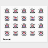 Pula Kroatië Ronde Sticker (Vel)