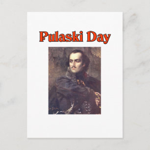 Pulaski Day Briefkaart