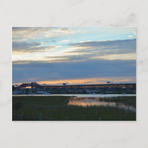 Pulaski op het Sunset Briefkaart