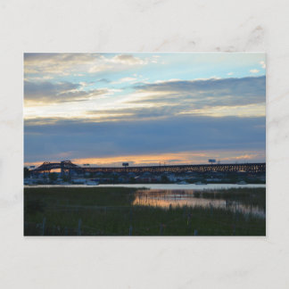 Pulaski op het Sunset Briefkaart