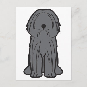 Puli Dog Cartoon Briefkaart