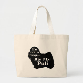 Puli geen pop grote tote bag