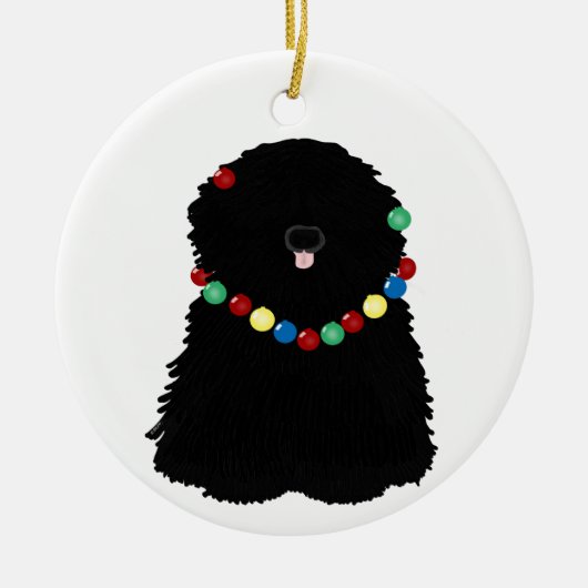 Puli Holiday Ornament (Voorkant)