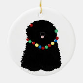 Puli Holiday Ornament (Achterkant)