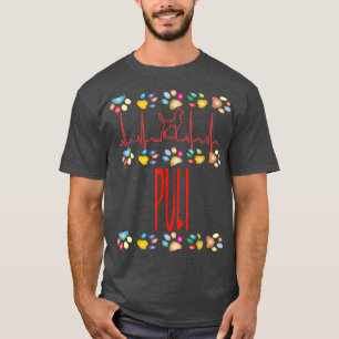 Puli I Love My Puli Dog Owner Mam Pap Puppy T-shirt