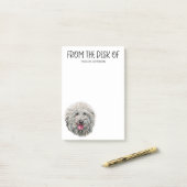 Puli Lover Post-it® Notes (Op bureau)