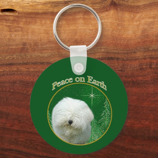 Puli Peace Sleutelhanger (Achterkant)