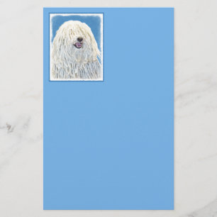Puli-schilderijen - Kute Original Dog Art Briefpapier