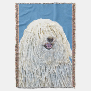 Puli-schilderijen - Kute Original Dog Art Deken